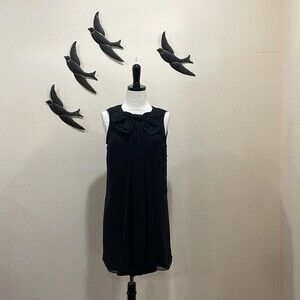 Ted Baker Black Machine Washable Cocktail Party Dress - Size 2 / Small